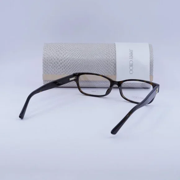 ?️ New Jimmy Choo JC271 0086 00 Eyeglasses - Havana Frame 53mm display picture 2